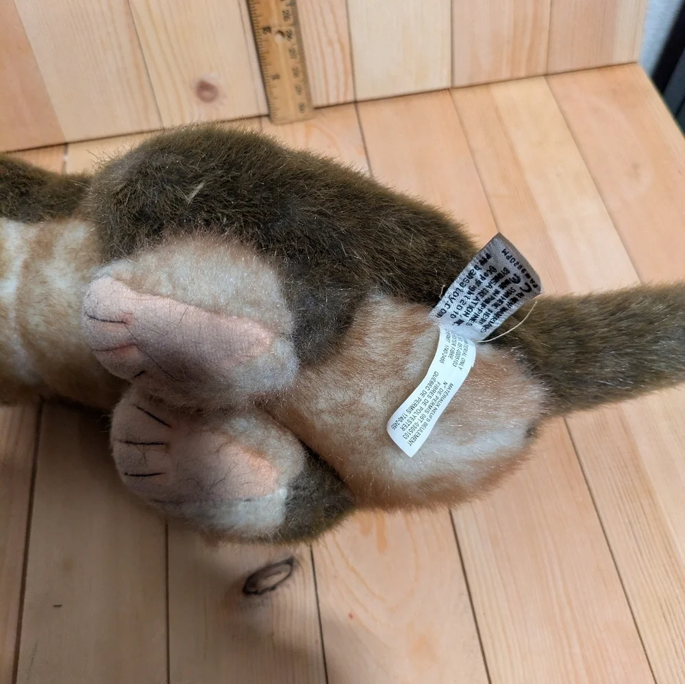 Hansa Brown Plush Ferret Toy preown